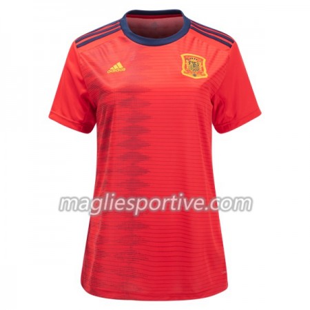 Completo Calcio Spagna Divisa Prima Mondiali calcio femminile 2019